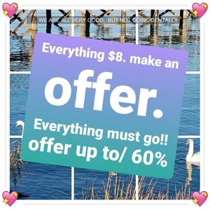 Everything $8 make an offer